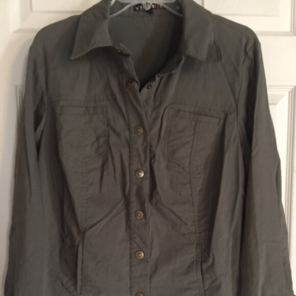 Dalia Women's Shirt Jacket Size XL/16 - Picture 1 of 5